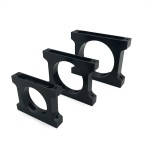 High Quality RJX 30mm 40mm 50mm UAV Drone Clamp Carbon Fiber Pipe Aluminum Clamps Wholesale Price Square Round Pipe Clamps